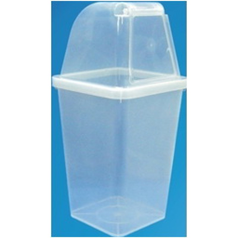 CCS-B40LT CCS-B40LT(C)  :  ถังขยะทรงเหลี่ยม ความจุ 40 ลิตร   สีใส